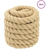 Laivo virvė 4 mm 25 m Natūrali