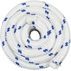 Laivo virvė 5 mm 10 m Balta ir mėlyna