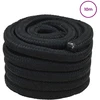 Laivo virvė 6 mm 10 m Juoda