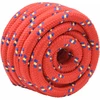 Laivo virvė 6 mm 10 m Raudona