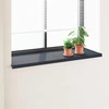 Langų palangė Antracitas su medienos tekstūra 160 x 50 x 4,5 cm