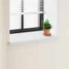 Langų palangė Balta 100 x 50 x 4,5 cm PVC