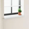 Langų palangė Balta 60 x 30 x 4,5 cm PVC