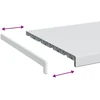 Langų palangė Balta 60 x 40 x 4,5 cm PVC