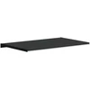 Langų palangė Juoda su medienos tekstūra 80 x 50 x 4,5 cm PVC