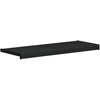 Langų palangė Juoda su medienos tekstūra 80 x 30 x 4,5 cm PVC