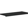 Langų palangė Juoda su medienos tekstūra 80 x 30 x 4,5 cm PVC