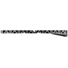 Langų palangė Juoda su medienos tekstūra 120 x 40 x 4,5 cm PVC