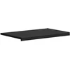 Langų palangė Juoda su medienos tekstūra 80 x 50 x 4,5 cm PVC