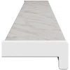 Langų palangė Marmurinė tekstūra 120 x 10 x 4,5 cm PVC