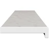 Langų palangė Marmurinė tekstūra 120 x 20 x 4,5 cm PVC
