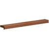 Langų palangė Ruda mediena 60 x 10 x 4,5 cm PVC