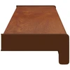 Langų palangė Ruda mediena 80 x 15 x 4,5 cm PVC