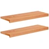 Langų palangės 2 vnt. Lakuotas 70 x 25 x 2 cm