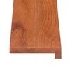 Langų palangės 2 vnt. Ruda 140 x 25 x 2 cm Kietas ąžuolo medis