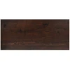 Langų palangės 2 vnt. Tamsiai rudas 100 x 40 x 2 cm
