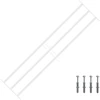 Langų saugos grotelės su 3 skersinėmis 3 pcs 93-174 cm