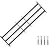 Langų saugos grotelės su 3 skersinėmis 3 pcs 93-174 cm