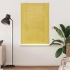 Roletas Geltona 120 x 160 cm Bambukas