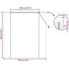 Roletas Gamta 150 x 160 cm Bambukas