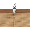 Roletas Ruda 80 x 220 cm 5 mm Bambukas