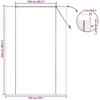 Roletas Ruda 150 x 220 cm 5 mm Bambukas