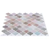 Lanterna plytelė 10 pcs Smėlio 27 x 27 cm Poliuretanas ir PET