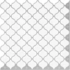 Lanterna plytelė 20 pcs Balta 27 x 27 cm Poliuretanas ir PET