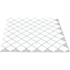 Lanterna plytelė 20 vnt. Balta 27 x 27 cm Poliuretanas ir PET