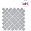 Lanterna plytelė 50 vnt. Pilka 27 x 27 cm Poliuretanas ir PET