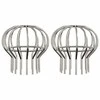 Latako lapo apsauga 2 pcs Sidabro 110 mm Nerūdijantis Plienas