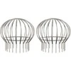 Latako lapo apsauga 2 pcs Sidabro 160 mm Nerūdijantis Plienas