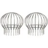 Latako lapo apsauga 2 pcs Sidabro 200 mm Nerūdijantis Plienas