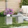 Augalų stovas 2 pcs Sidabro 24 x 24 x 35 cm