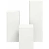 Augalų stovas 3 pcs Balta Plienas