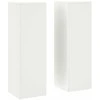 Augalų stovas 2 pcs Balta 24 x 24 x 75 cm Plienas