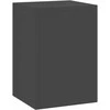 Augalų stovas 2 pcs Juoda 24 x 24 x 35 cm Plienas
