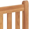 Lauko baldų komplektas 5 dalių sodo valgomojo baldų komplektas, 120x70 cm, tikmedžio masyvas
