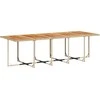 Lauko baldų komplektas Sodo komplektas su pagalvėlėmis, 11 dalių, smėlio, poliratanas