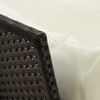 Lauko baldų komplektas Sodo komplektas su pagalvėlėmis, 5 dalių, juodas, poliratanas