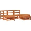 Sodo poilsio komplektas 5 pcs Vaško Rudos Pušies