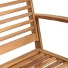 Sodo Sofų Rinkinys 4 pcs Natūrali Kieto teka medžio