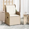 Lauko baldų komplektas Sodo suolas 2 pcs Smėlio poliratanas