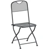 Lauko baldų komplektas Sodo valgomojo komplektas 9 pcs Antracito 212 x 90 x 76 cm
