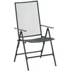 Lauko baldų komplektas Sodo valgomojo komplektas 9 pcs Antracito 212 x 90 x 76 cm
