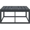 Lauko Baldai Antracitas 70 x 70,5 x 32 cm Plienas