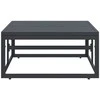 Lauko Baldai Antracitas 70 x 70,5 x 32 cm Plienas