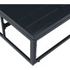 Lauko Baldai Antracitas 70 x 70,5 x 32 cm Plienas