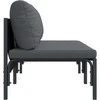 Lauko Baldai 2 Vienetas Antracitas 80 x 80 x 71 cm Plienas