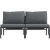 Lauko Baldai 2 Vienetas Antracitas 80 x 80 x 71 cm Plienas